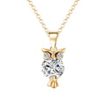"Velune" Owl Charm Necklace