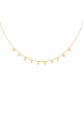 "Sorielle" Dainty Charm Necklace
