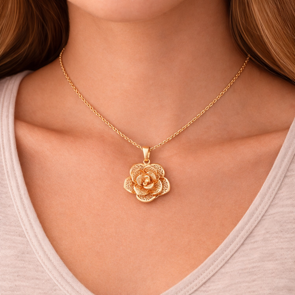 "Avéa" Petal Bloom Necklace