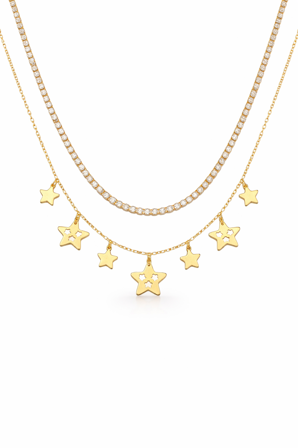"Vioné" Cosmic Layer Necklace