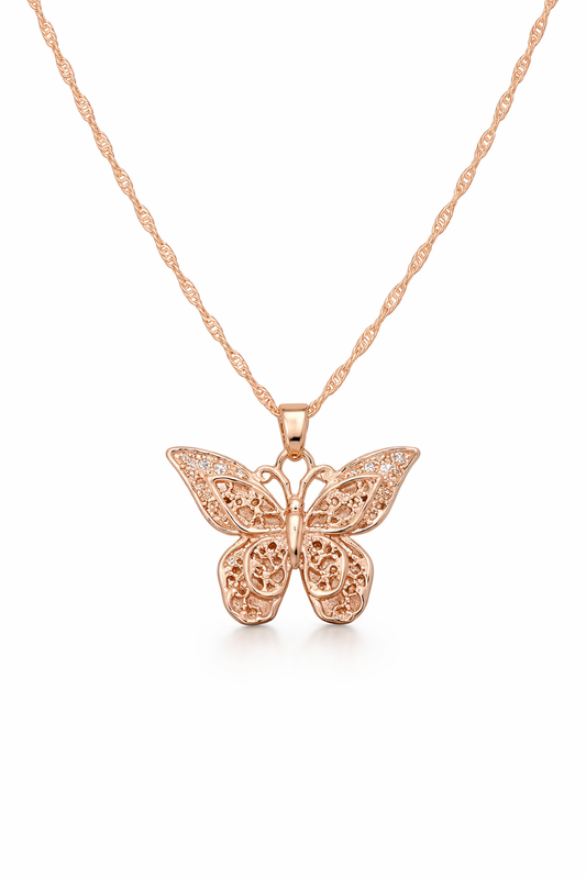 "Véra" Butterfly Necklace